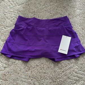 Lululemon pace rival skirt 8